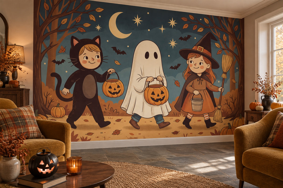 living room orange costumes custom non woven vinyl stick on removable wallpaper mural