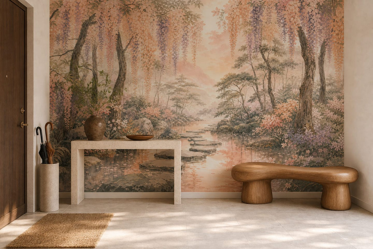 Blush Design Wallpaper Mural product view