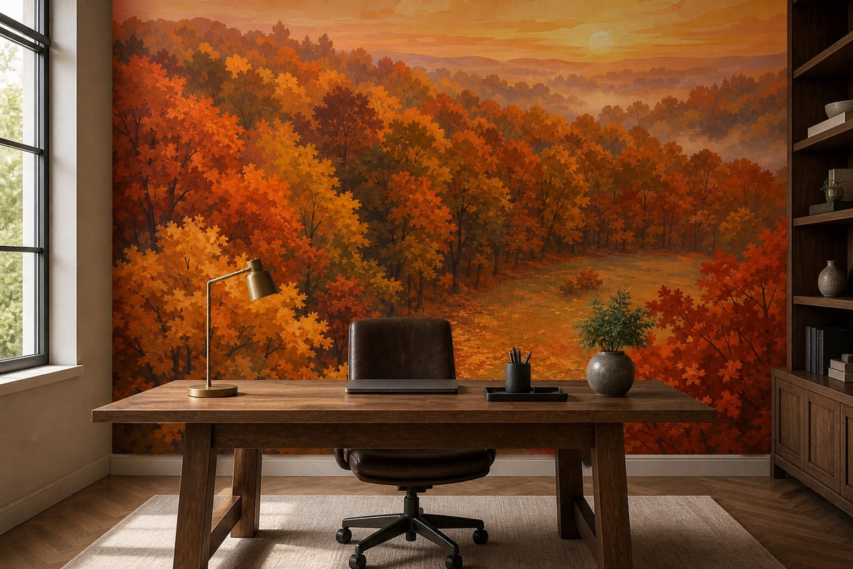 Russet Maple Wallpaper Mural product view