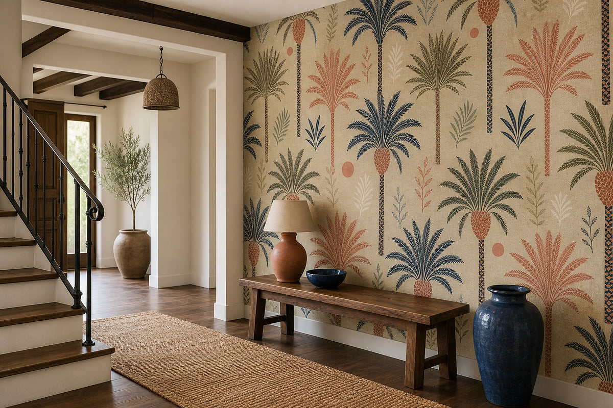 Sand Palm Wallpaper Mural product view