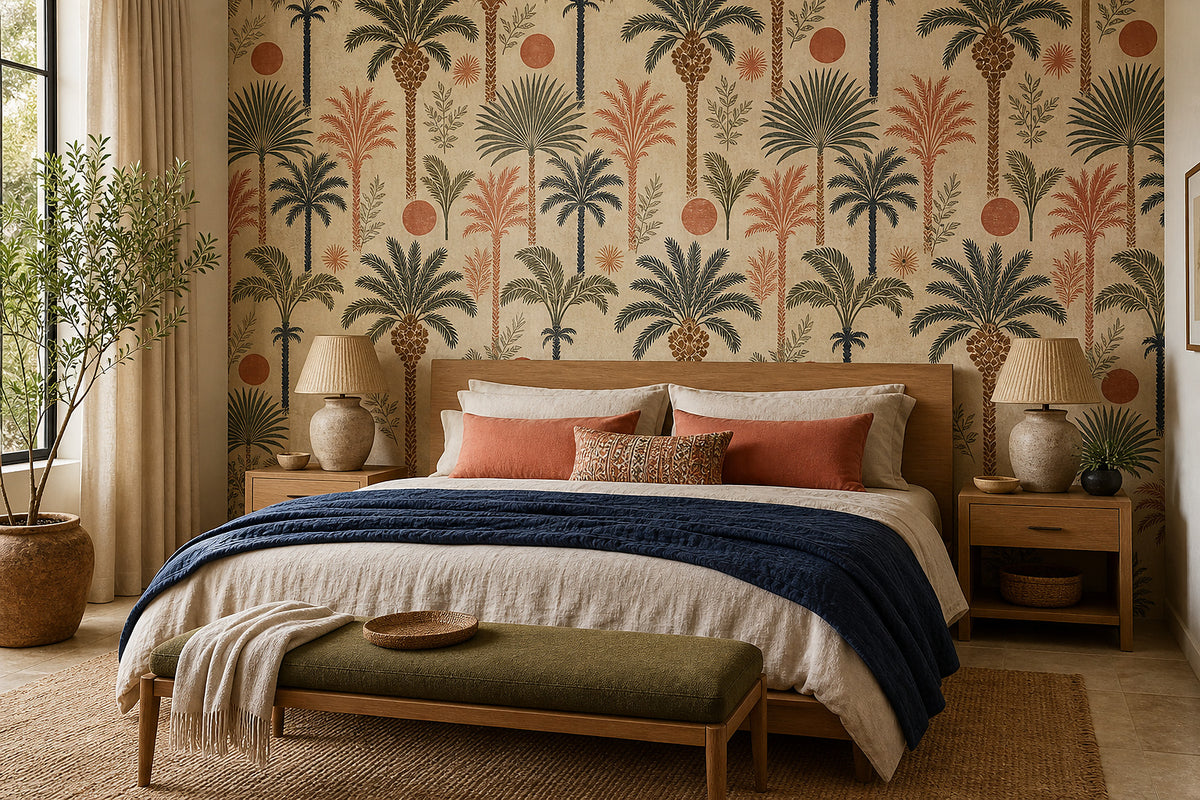 Sand Palm Wallpaper Mural product view