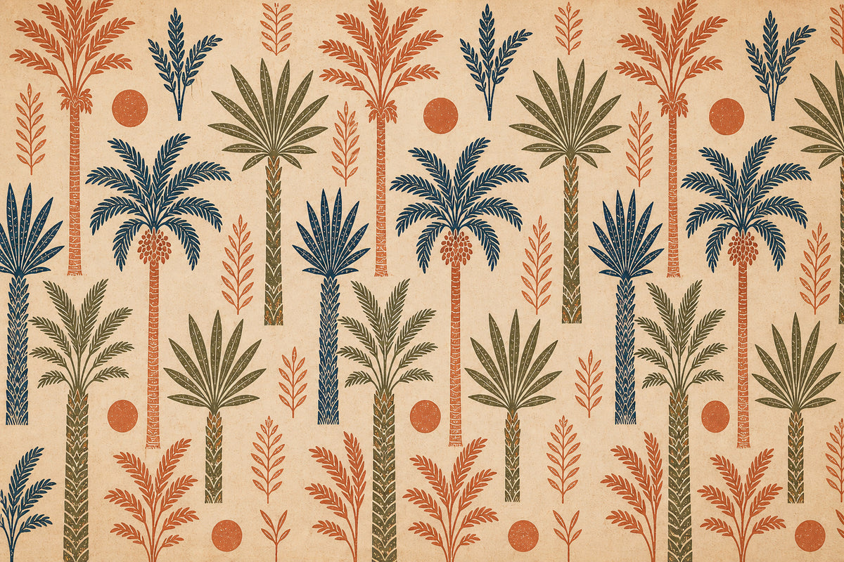 Sand Palm Wallpaper Mural product view