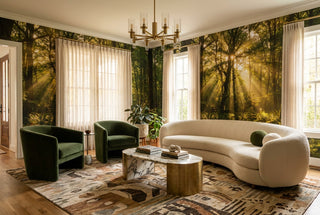 Mossy Woodland Stream Wallpaper Mural