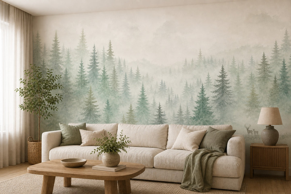 Moss Stream Wallpaper Mural product view