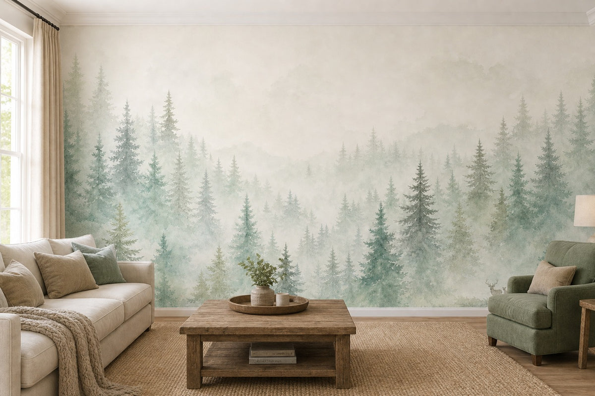 Moss Stream Wallpaper Mural product view