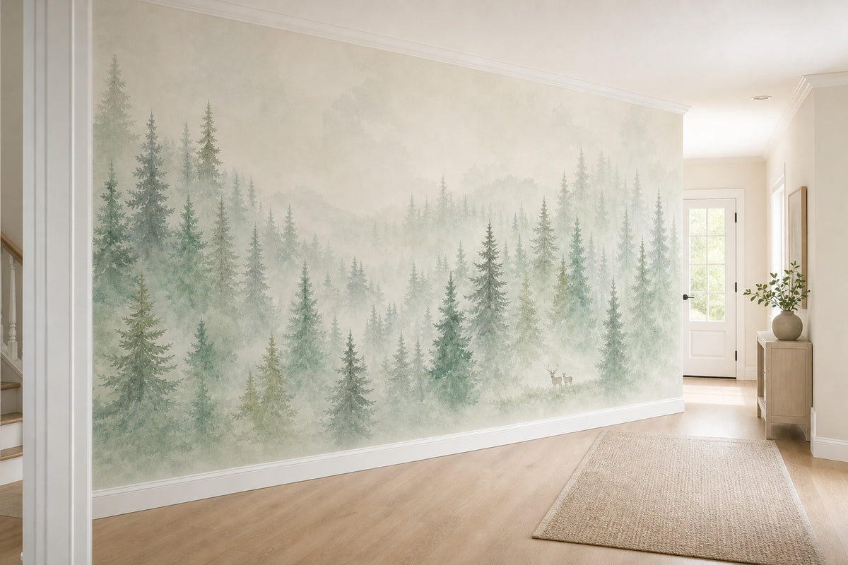 Moss Stream Wallpaper Mural product view