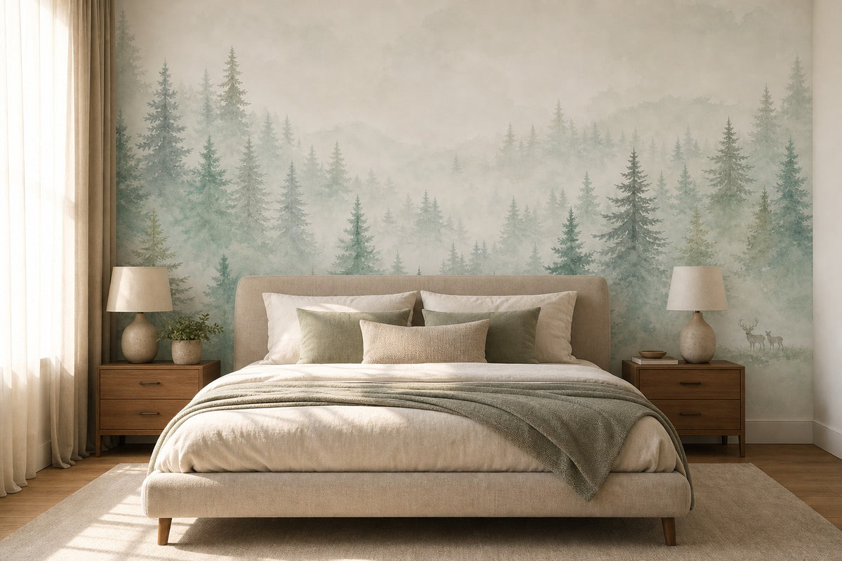 Moss Stream Wallpaper Mural product view