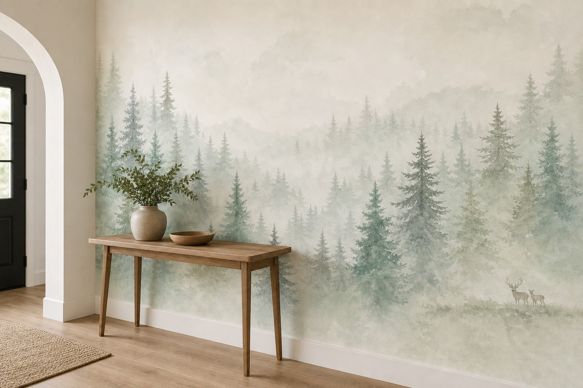 Moss Stream Wallpaper Mural product view