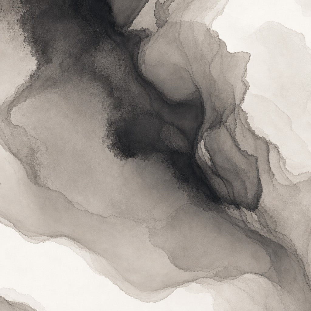 Navy Ink Wallpaper Mural product view