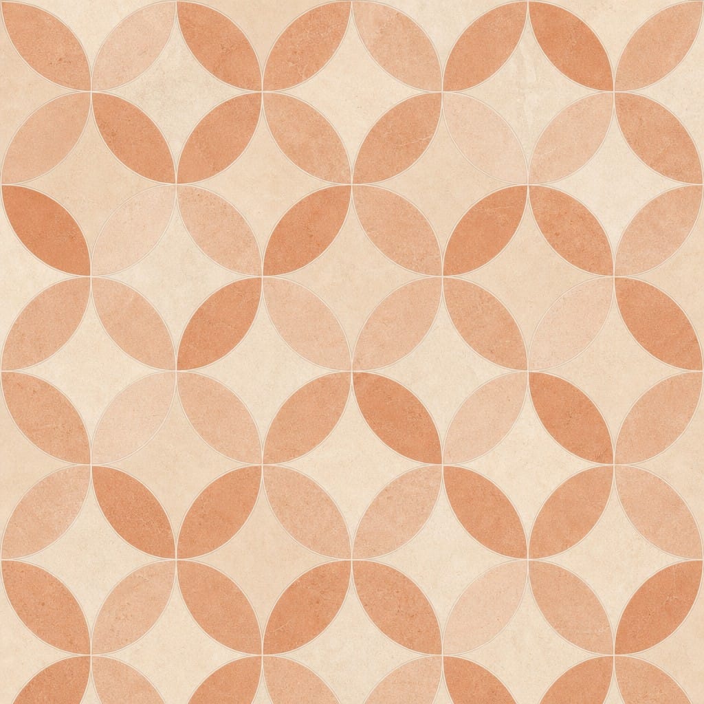 Neutral Circle Wallpaper Mural product view
