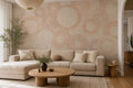 Neutral Circle Wallpaper Mural