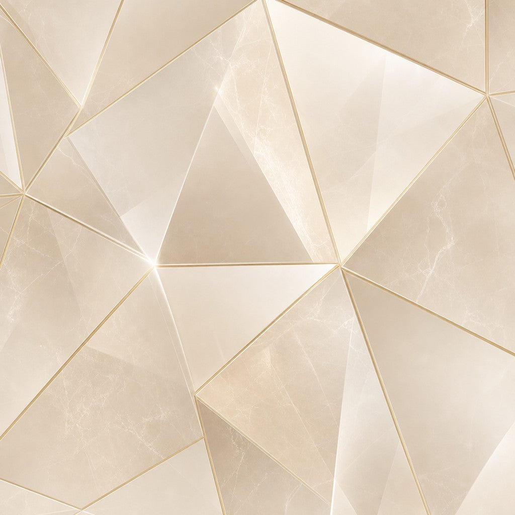 Neutral Crystal Wallpaper Mural product view