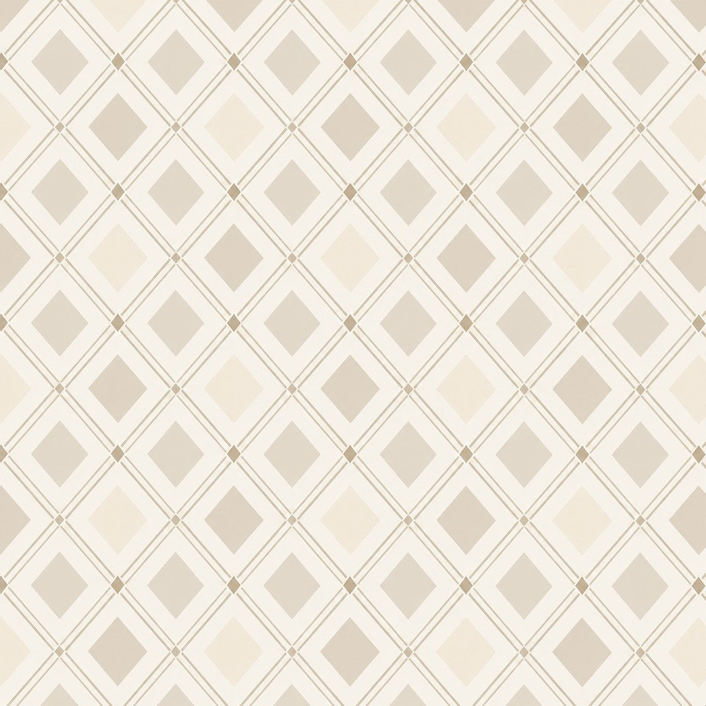 Neutral Diamond Wallpaper Mural