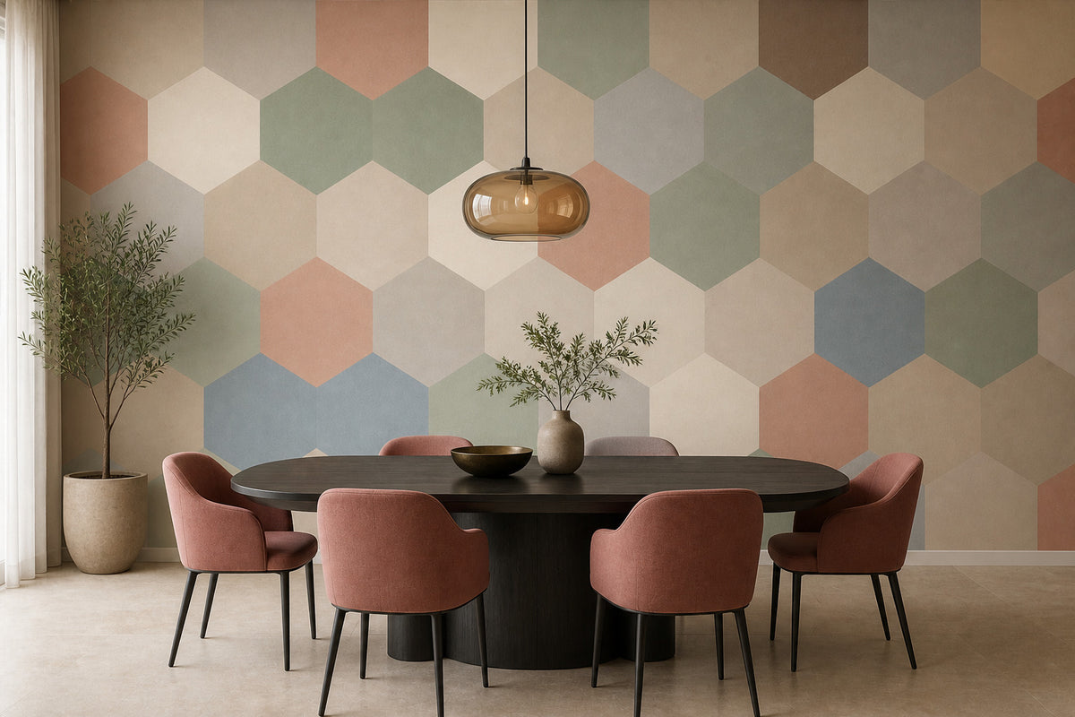 Neutral Muted Wallpaper Mural product view