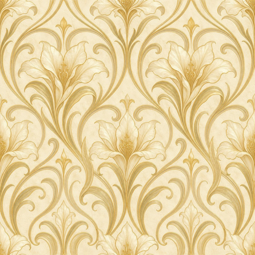 Neutral Gilded Wallpaper Mural product view