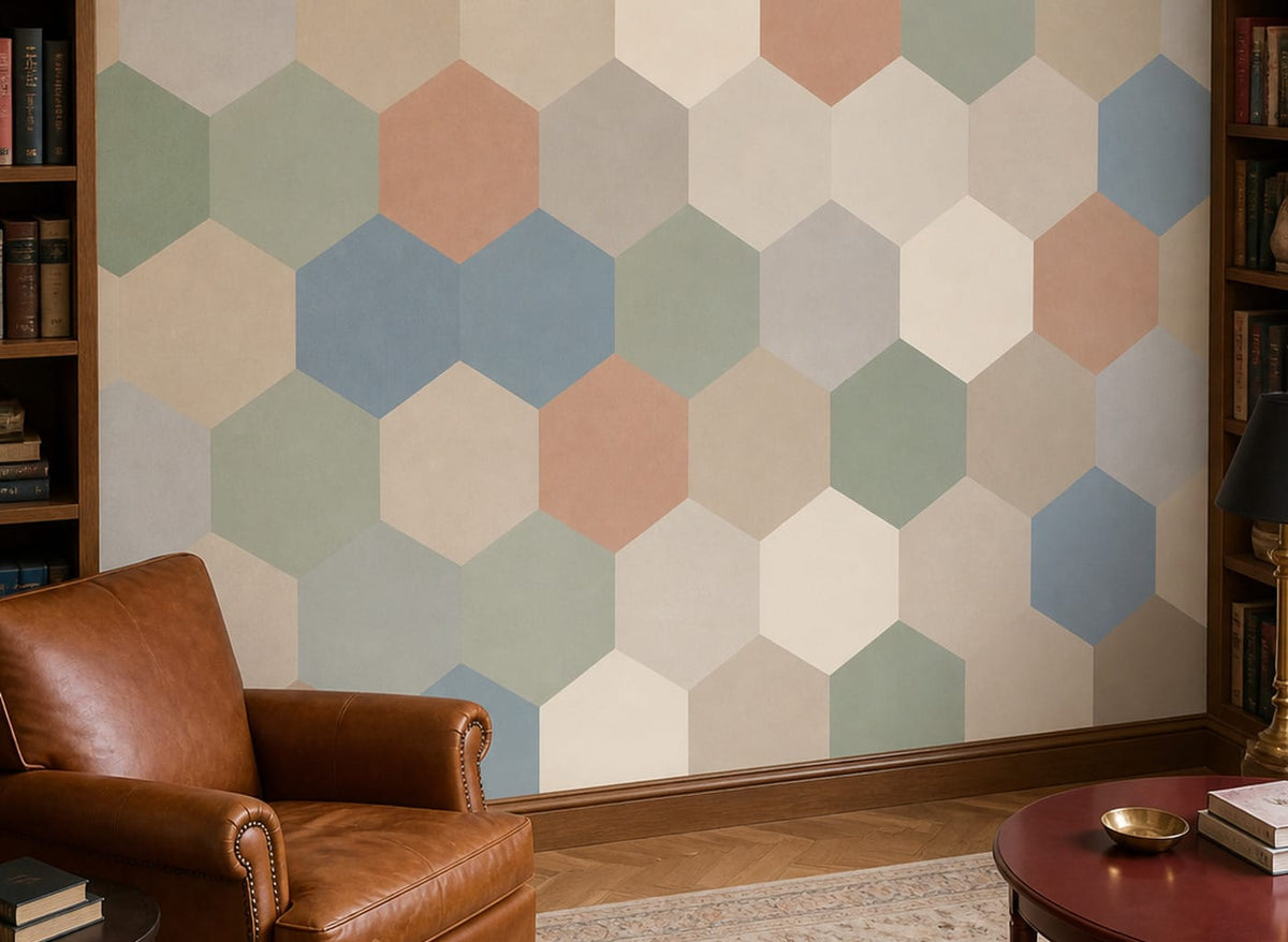 Neutral Muted Wallpaper Mural product view