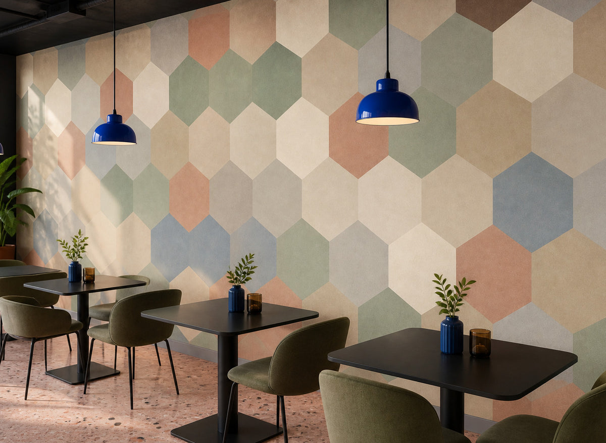Neutral Muted Wallpaper Mural product view