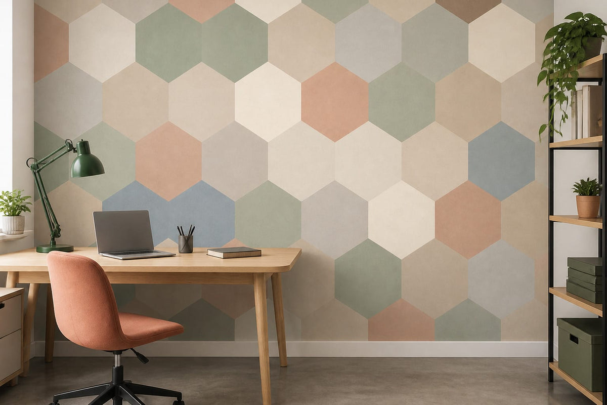 Neutral Muted Wallpaper Mural product view