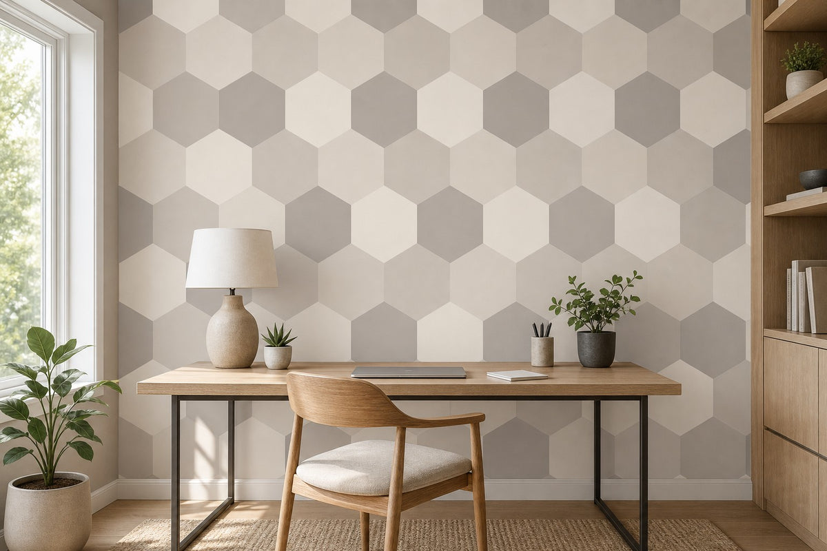Neutral Muted Wallpaper Mural product view