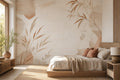 Neutral Oatmeal Wallpaper Mural