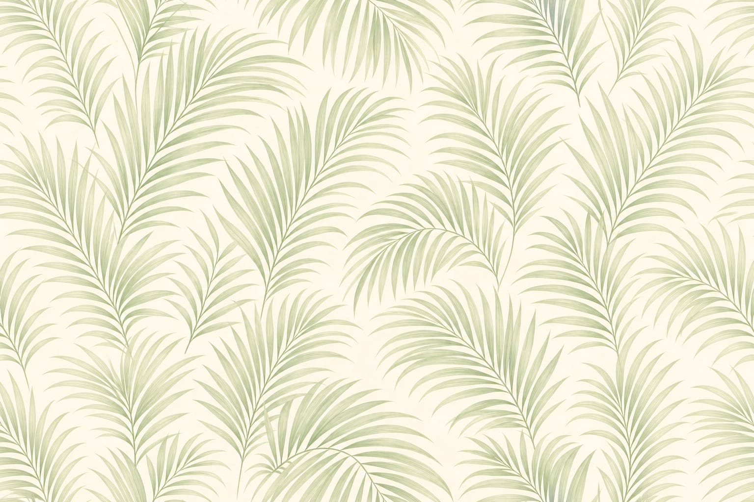 Neutral Palm Wallpaper Mural