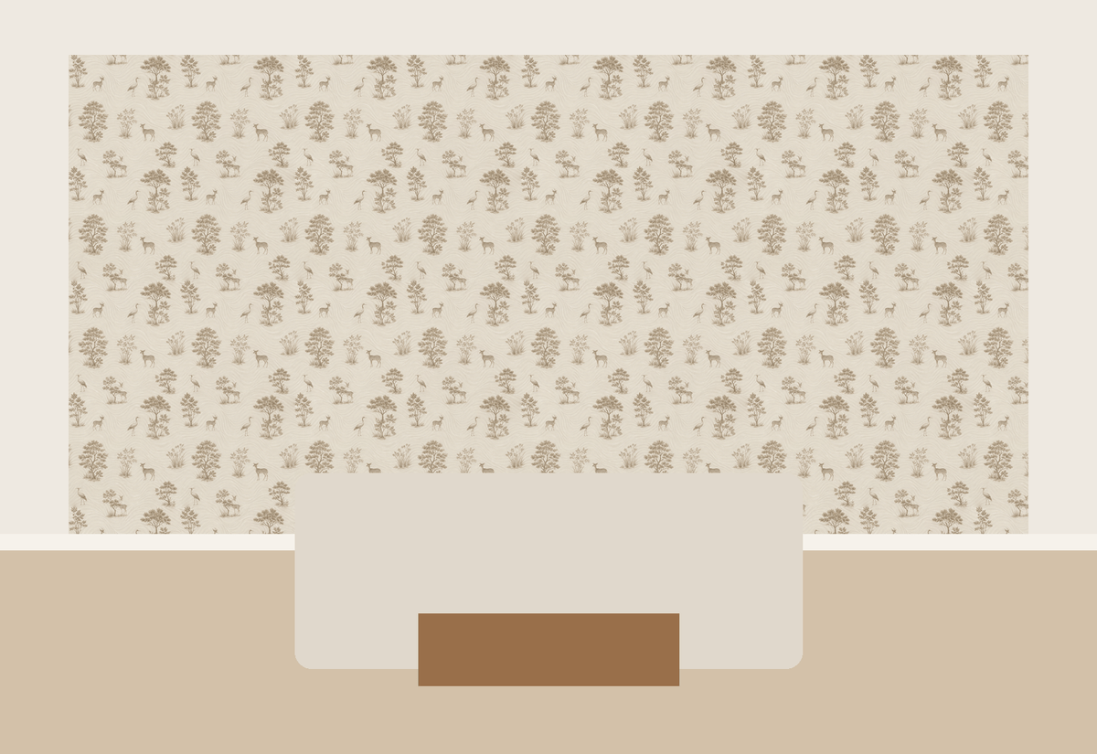 Neutral Single Wallpaper Mural product view