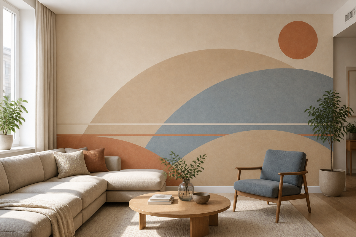 Neutral Soft Wallpaper Mural product view