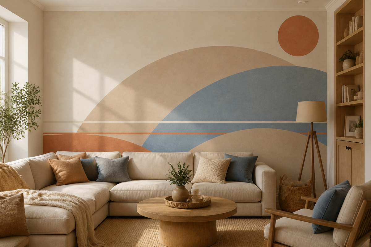 Neutral Soft Wallpaper Mural product view