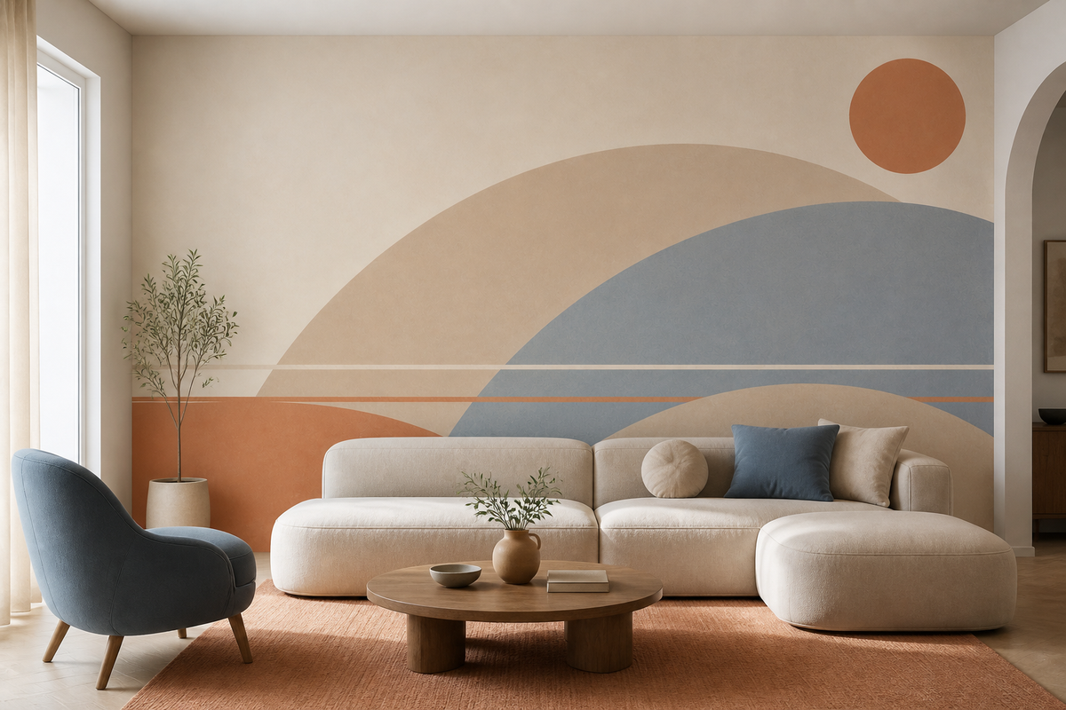 Neutral Soft Wallpaper Mural product view