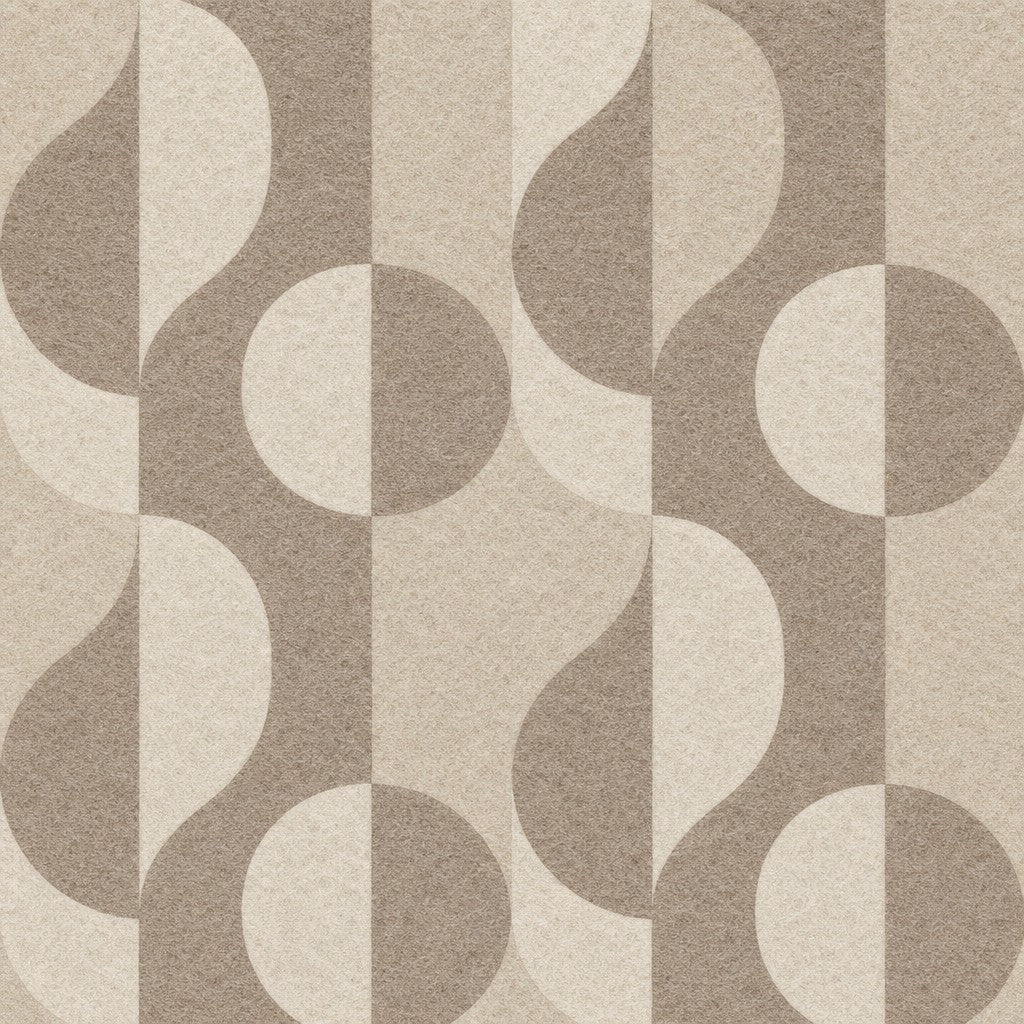 Neutral Wool Wallpaper Mural product view