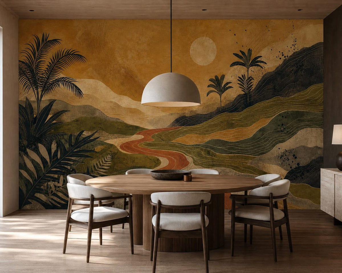 Ochre Design Wallpaper Mural product view