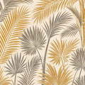 Ochre Palm Wallpaper Mural