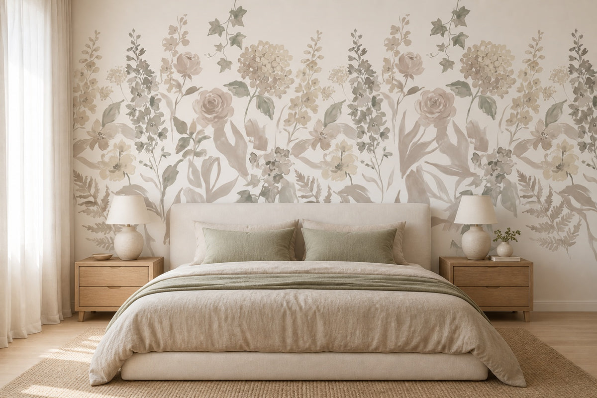 ochre vintage jungle wallpaper bedroom custom peel and stick non woven vinyl removable