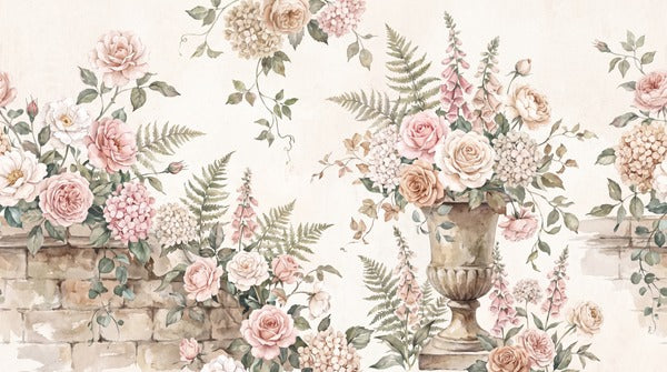 ochre vintage jungle wallpaper thumb custom peel and stick non woven vinyl removable