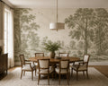 Olive Design Wallpaper Mural