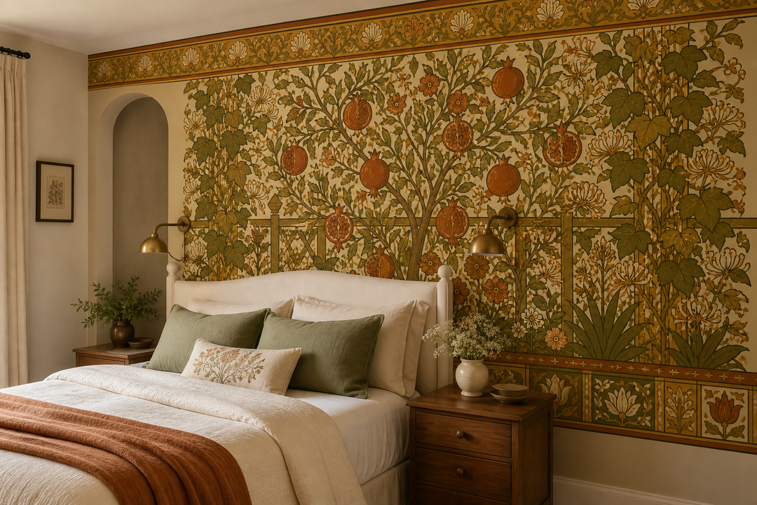 Olive Design Wallpaper Mural product view