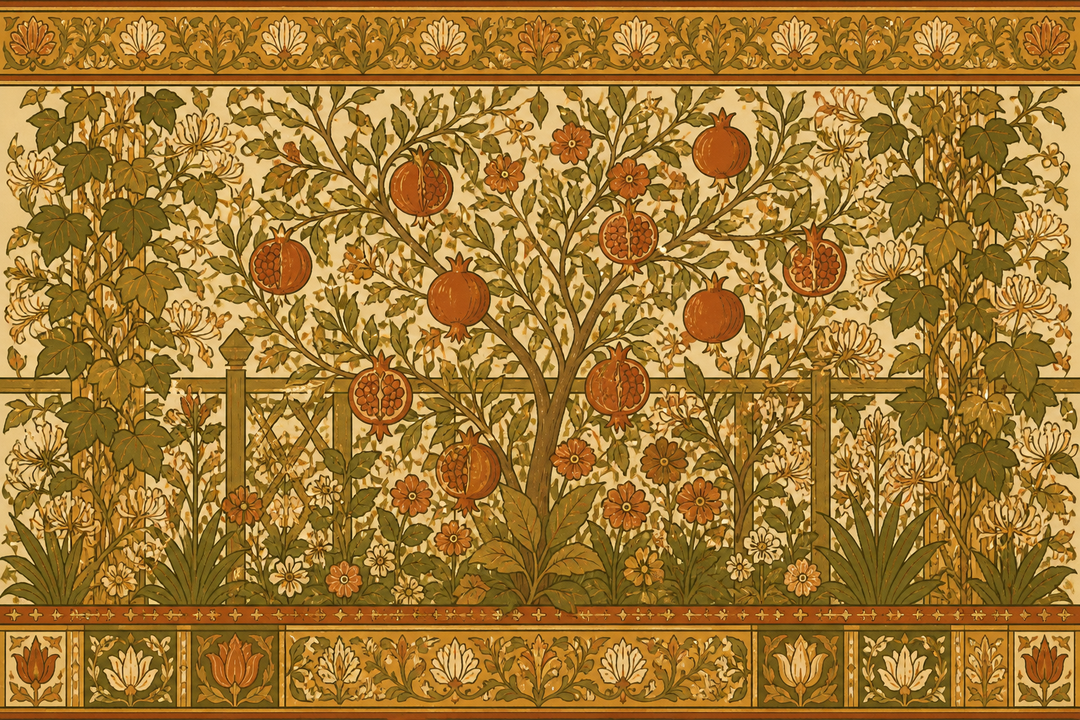 Olive Design Wallpaper Mural product view