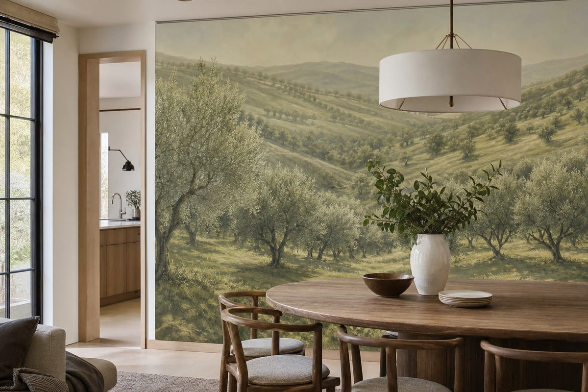 Olive Grove Wallpaper Mural product view