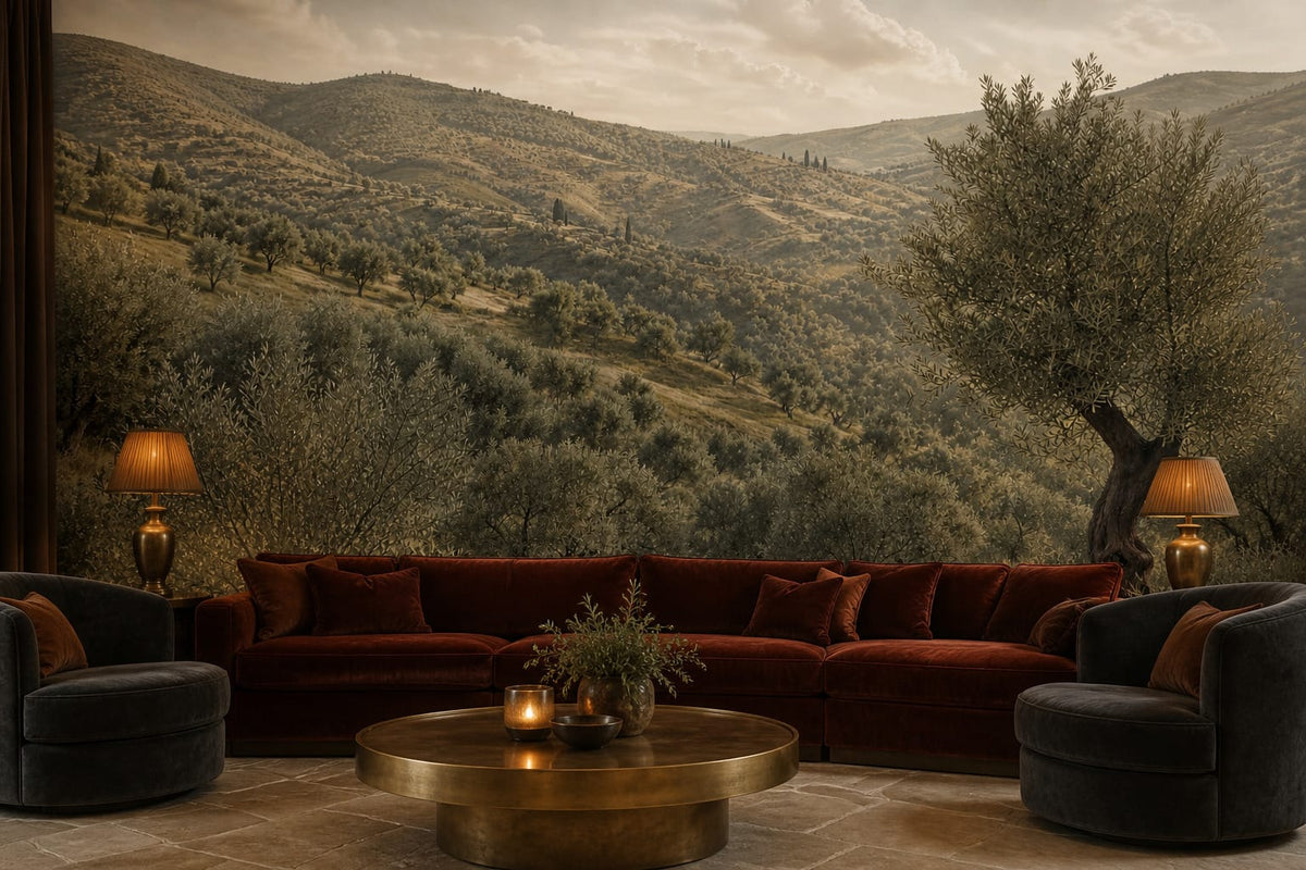Olive Grove Wallpaper Mural product view