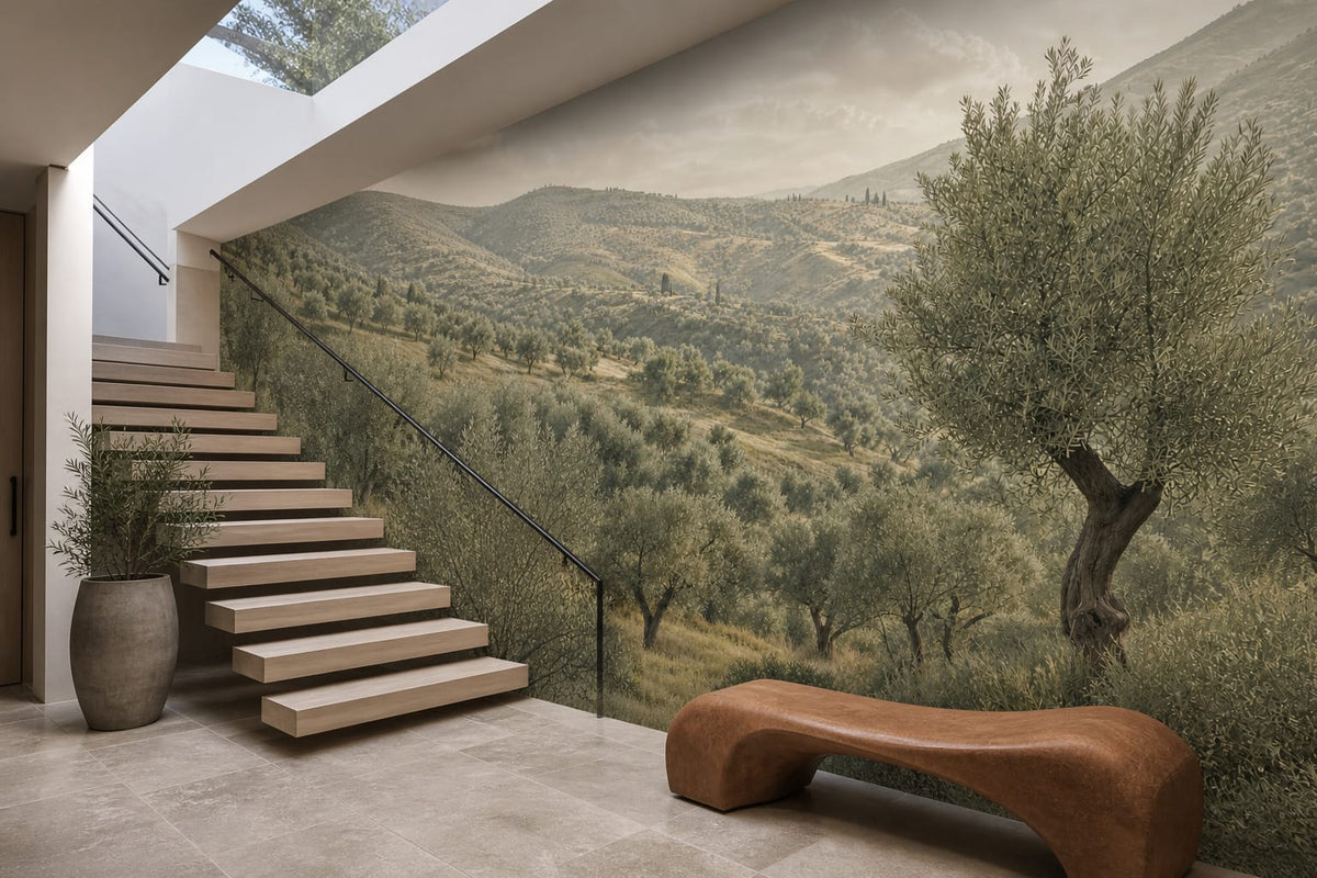 Olive Grove Wallpaper Mural product view