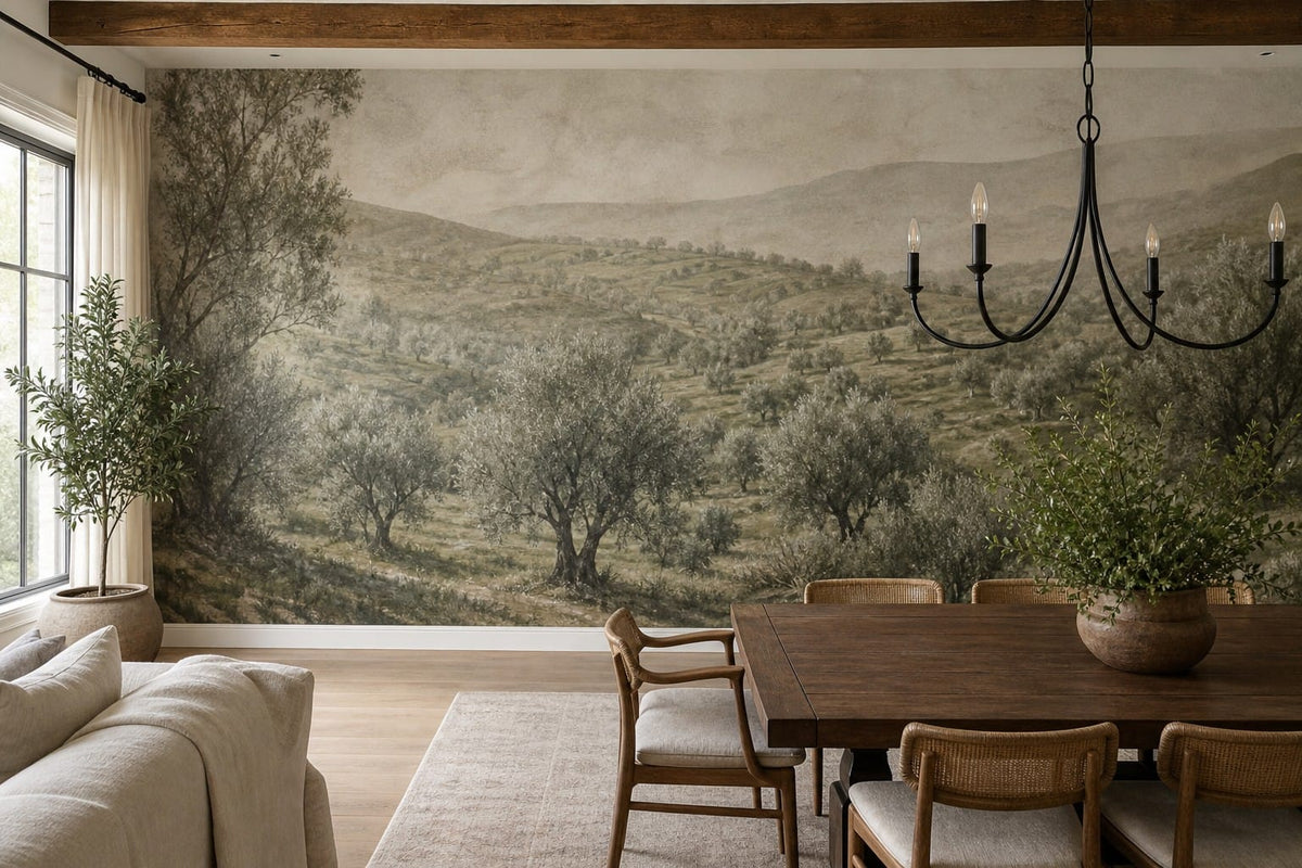 Olive Grove Wallpaper Mural product view