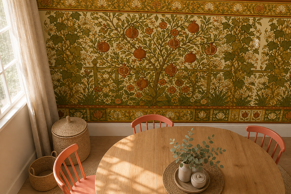 Olive Design Wallpaper Mural product view