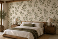 Olive Leaf Sprig Wallpaper Mural
