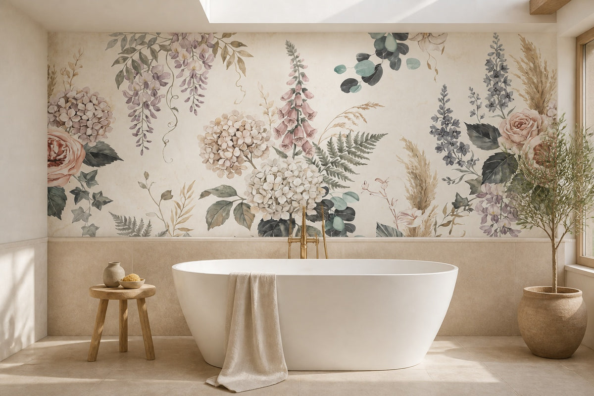 olive vintage jungle wallpaper bathroom custom self adhesive non woven vinyl removable