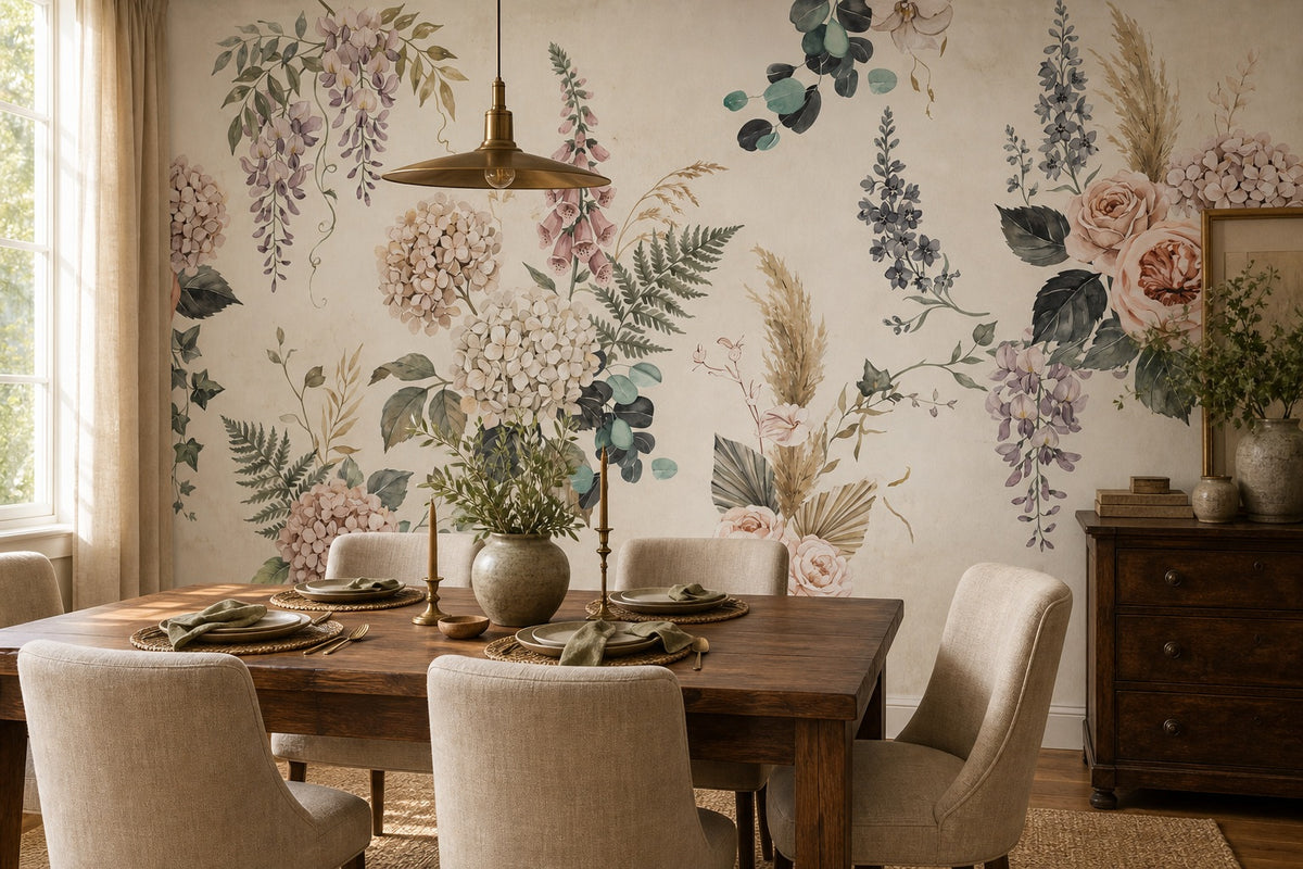 olive vintage jungle wallpaper dining custom peel and stick non woven vinyl removable