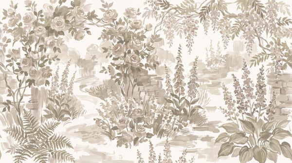 olive vintage jungle wallpaper thumb custom peel and stick non woven vinyl removable