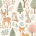 Pastel Forest Wallpaper Mural