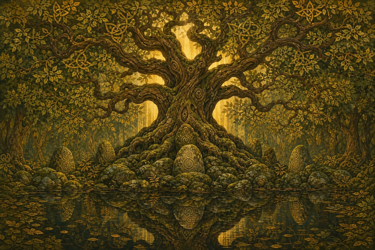 Gold Antique Wallpaper Mural product view