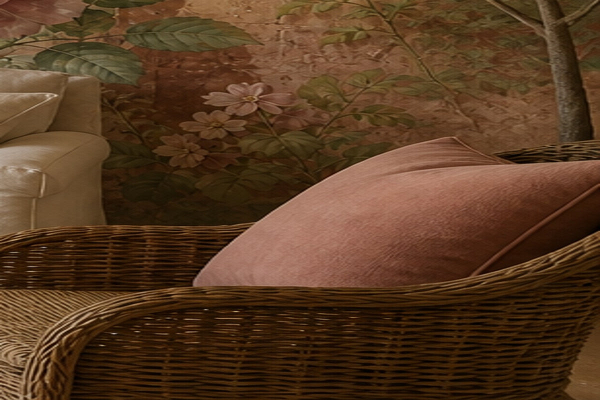 Rose Antique Wallpaper Mural product view