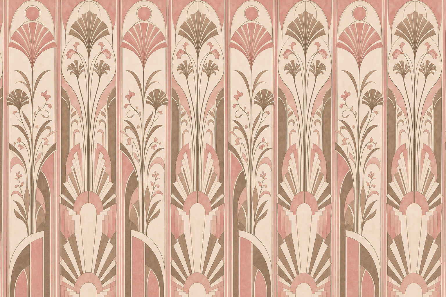 Rose Concrete Wallpaper Mural
